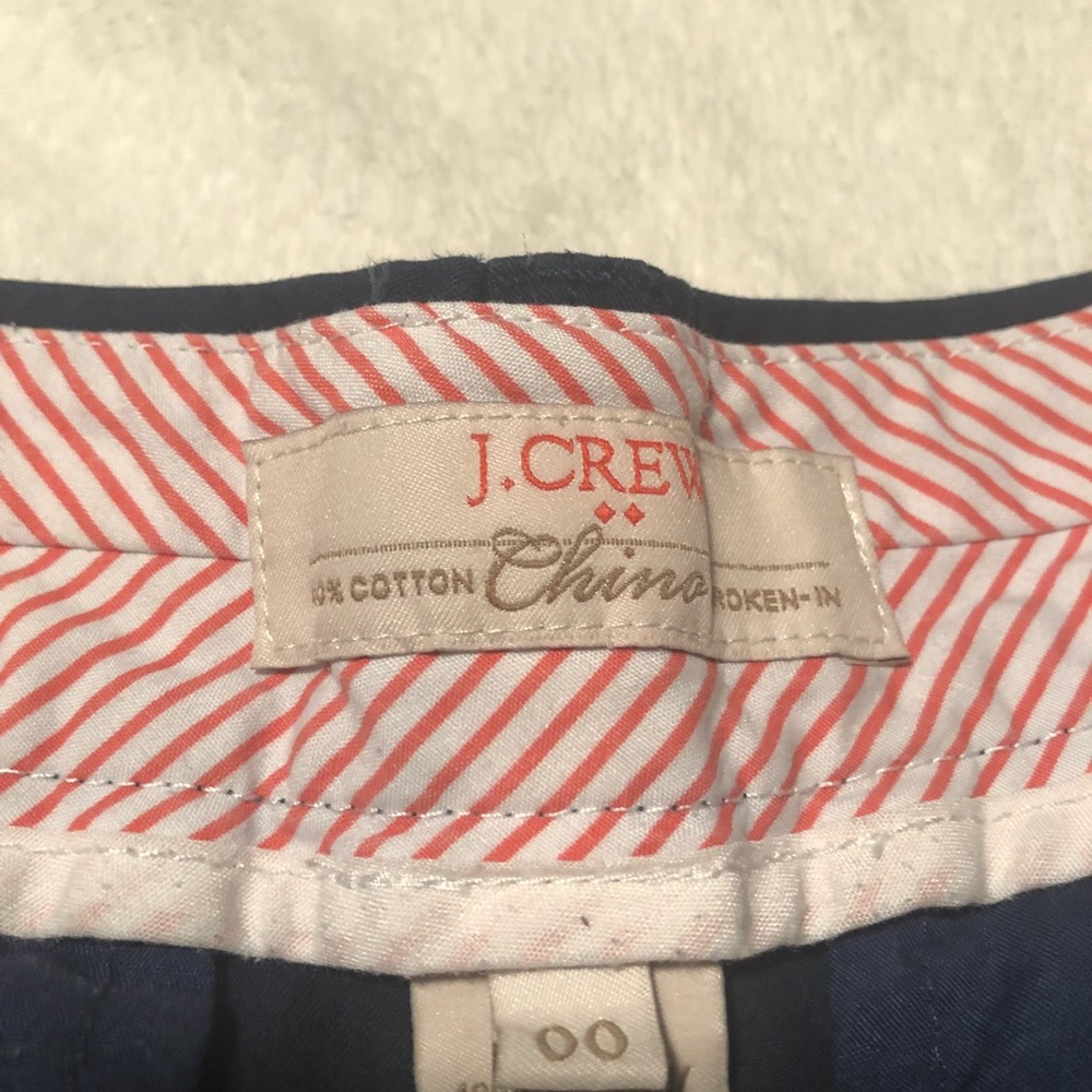 JCREW Navy Chino Short - Picture 2 of 2